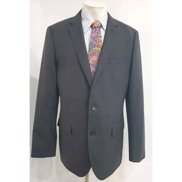 J.CREW Other - J.Crew Ludlow Loro Piana Blazer Gray 42 L Charcoal Wool Super 120s Suit Jacket